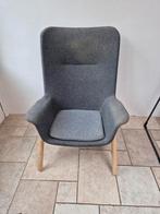 Ikea Vedbo fauteuil met hoge rugleuning, Ophalen, Hout, Zo goed als nieuw, 50 tot 75 cm