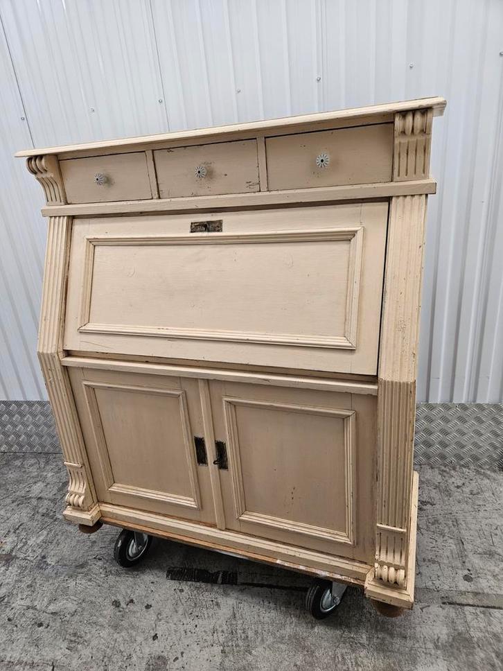 Antiek Secretaire Bureau, Antiek en Kunst, Antiek | Meubels | Kasten, Ophalen