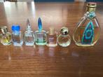 5 mini flesjes parfum en 1 4711 Tosca Eau de cologne van, Ophalen of Verzenden, Zo goed als nieuw, Miniatuur, Gevuld