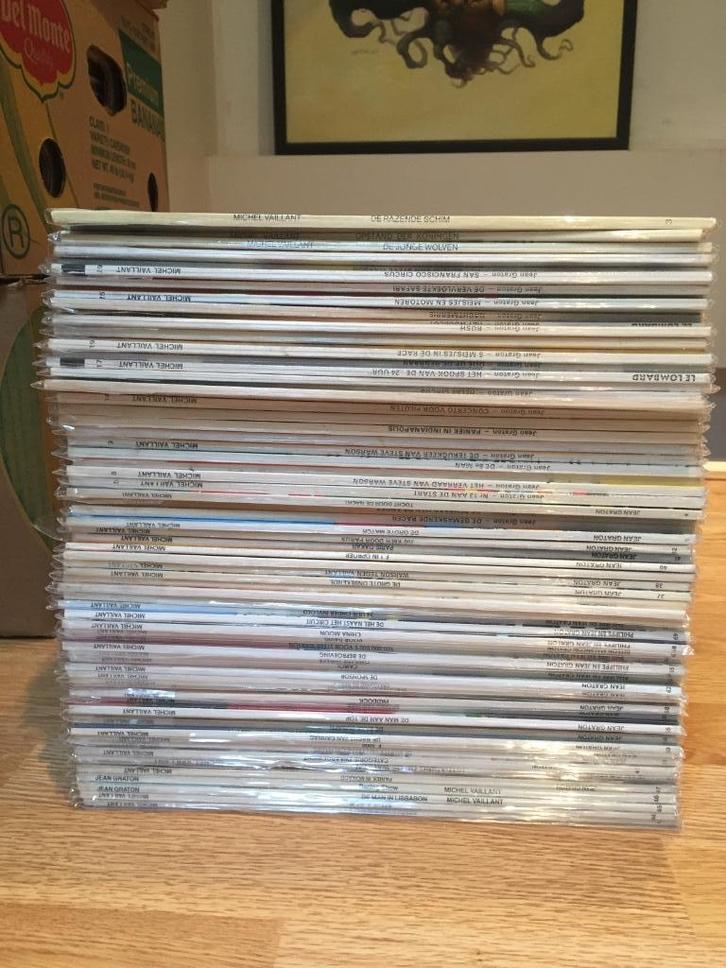 Michel Vaillant het complete werk en alle series compleet., Boeken, Stripboeken, Zo goed als nieuw, Eén stripboek, Ophalen of Verzenden