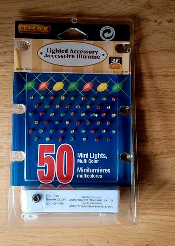 Lemax Kerstdorp Verlichting - 50 Mini Lights beschikbaar voor biedingen