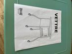Ikea Vettre Nachtkastje - Blauw Metaal, Gebruikt, Metaal of Aluminium, 45 tot 65 cm, 55 tot 70 cm