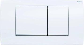 Geberit Twinline 30 bedieningspaneel - wit beschikbaar voor biedingen