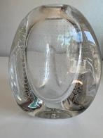 Megagroot Floris Meydam Leerdam Beukennoot Spijkervaas 15cm, Antiek en Kunst, Antiek | Glas en Kristal, Ophalen of Verzenden