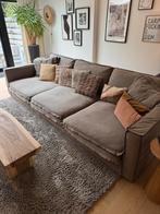 Loods5 xl bank grijs, Huis en Inrichting, Banken | Bankstellen, Ophalen, Gebruikt, 125 tot 150 cm, Lounge