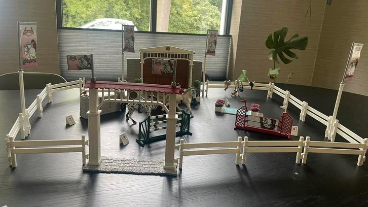 Speelgoed Schleich Horse Club groot toernooi, Verzamelen, Speelgoed, Gebruikt, Ophalen of Verzenden