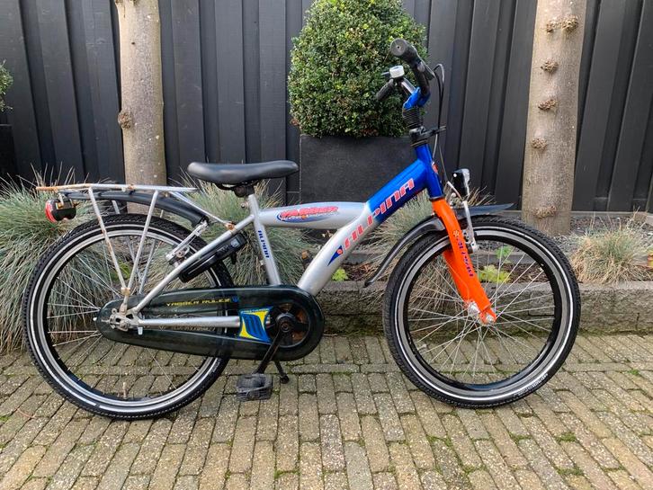 Stoere 20" Alpina Yabber jongensfiets met handrem, Fietsen en Brommers, Fietsen | Jongens, Gebruikt, 20 inch, Handrem, Ophalen