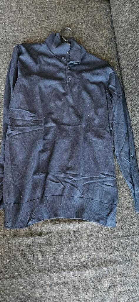 Merk:PORTONOVA. Maat: M., Kleding | Heren, Truien en Vesten, Zo goed als nieuw, Maat 48/50 (M), Blauw, Ophalen of Verzenden