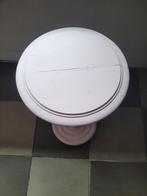 Vintage poeder roze planten tafel pied de stalle foto 1 t/m4, Huis en Inrichting, Woonaccessoires | Zuilen en Pilaren, Heikant 21 Kaatsheuvel