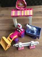 Hello kitty tractor, Ophalen of Verzenden, Gebruikt, Poppenhuis