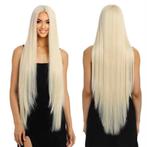 Sexy lace front pruik met superlang lichtblond haar Jordan, Sieraden, Tassen en Uiterlijk, Uiterlijk | Haarverzorging, Verzenden