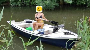 Leuk bootje met elektrische motor(en), 4 accu’s, toebehoren beschikbaar voor biedingen