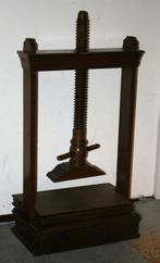 Vintage massief houten boekenpers, bieden vanaf €65, Antiek en Kunst, Antiek | Gereedschap en Instrumenten, Ophalen