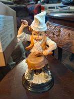 Vintage Beeldje: Jongen met Trommel, Ophalen of Verzenden, Gebruikt, Kunststof, Mensenbeeld