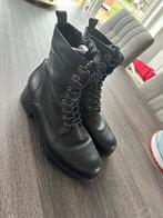 Zwarte Tamaris boots maat 38 nieuw echt leer, Kleding | Dames, Schoenen, Ophalen of Verzenden, Zo goed als nieuw, Zwart, Lage of Enkellaarzen