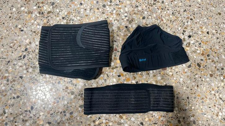 3 buikbanden tijdens en na zwangerschap, Kleding | Dames, Positiekleding, Zo goed als nieuw, Buikband, Maat 38/40 (M), Zwart, Ophalen of Verzenden