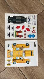 Ouderwetse bouwplaat anwb renault 4 wegenwacht, Verzamelen, Ophalen of Verzenden, Zo goed als nieuw