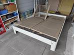 Auping auronde bed, Ophalen, Wit, Tweepersoons, 200 cm