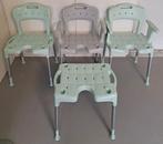 Luxe Etac Swift Douchestoel verstelbaar met Armsteunen, Ophalen, Zo goed als nieuw