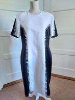Prachtig linnen jurkje van Escada       maat 44, Kleding | Dames, Jurken, Verzenden, Zwart, Maat 42/44 (L), Escada