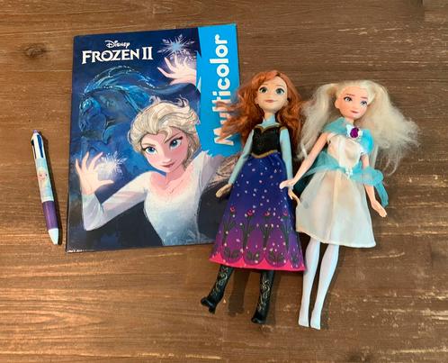 Pakketje Frozen, Hobby en Vrije tijd, Tekenen, Zo goed als nieuw, Ophalen of Verzenden