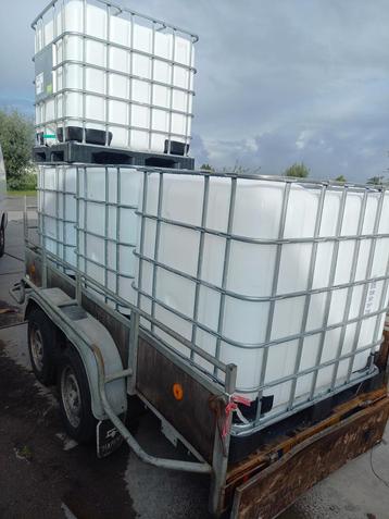 IBC 1000LITER/ WATERVAT/schrootbak/slowfeeder  beschikbaar voor biedingen