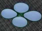 GUZZINE wit/lime groen 2-delig schalen set, hapjesschalen, Huis en Inrichting, Overige materialen, Nieuw, Ophalen of Verzenden