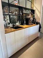 Keuken met Eiken aanrechtblad + Nieuwe Koelkast, Huis en Inrichting, Keuken | Complete keukens, Ophalen, Gebruikt, Overige materialen