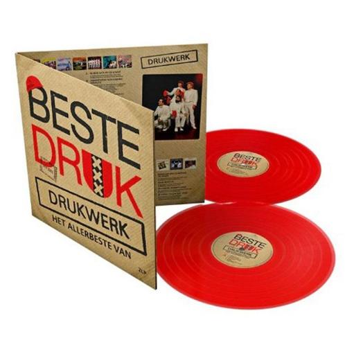 Drukwerk - Beste Druk (2-LP), Cd's en Dvd's, Vinyl | Nederlandstalig, Nieuw in verpakking, Pop, 12 inch, Ophalen of Verzenden