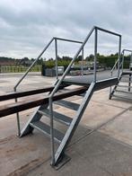 Gegalvaniseerde bordestrap steektrap wenteltrap trappen, Ophalen of Verzenden, 2 tot 4 meter