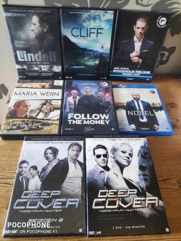 SCANDINAVISCHE SERIES, THRILLERS EN FILMS - NIEUWSTAAT beschikbaar voor biedingen
