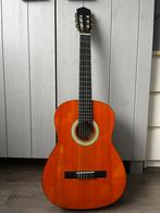 Gitaar Messina met Gitaartas, Muziek en Instrumenten, Ophalen, Zo goed als nieuw, Klassieke of Spaanse gitaar