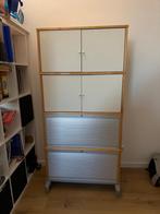 Archief hoge Kast met deuren en rolluik, Ophalen, Gebruikt, 50 tot 100 cm, 150 tot 200 cm