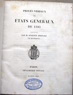 Proces-Verbaux des États-Généraux de 1593 1842 Bernard, Ophalen of Verzenden