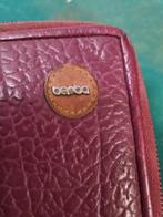portemonnee berba vintage bordeau leer, Sieraden, Tassen en Uiterlijk, Portemonnees, Ophalen of Verzenden, 'T Olde Gre-j, Info@toldegrej.nl