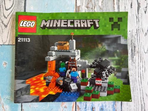 Lego Minecraft 21113, Kinderen en Baby's, Speelgoed | Duplo en Lego, Gebruikt, Lego, Complete set, Ophalen of Verzenden