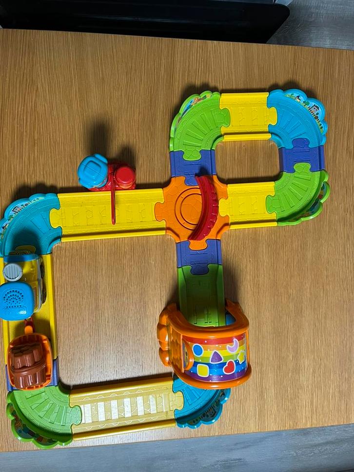 Toet toet treinset, Kinderen en Baby's, Speelgoed | Vtech, Gebruikt, 2 tot 4 jaar, Ophalen