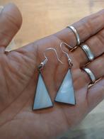 Vintage oorbellen Parelmoer ( Alpaca Mexico), Sieraden, Tassen en Uiterlijk, Oorbellen, Ophalen of Verzenden, Zo goed als nieuw