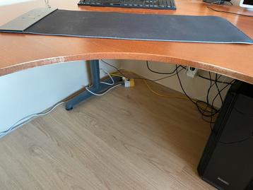 Ikea Galant eiken hoekbureau + bureaukast - afbeelding 7