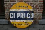 emaille bord sigaren ciprico (jaren 50), Verzenden, Gebruikt, Reclamebord