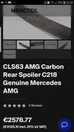 Cls 63 amg w218 aero carbon performance package, Ophalen