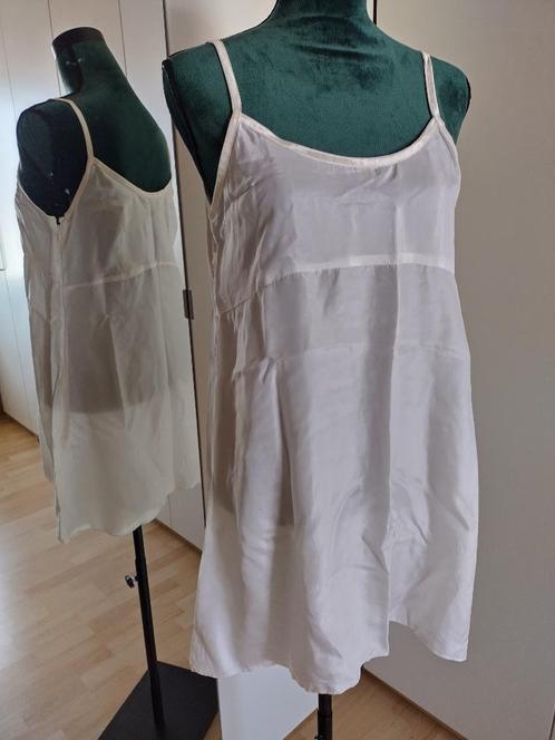 Te koop aangeboden: Dames onderjurk met spaghettibandjes, Kleding | Dames, Ondergoed en Lingerie, Overige typen, Wit, Ophalen of Verzenden