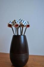 Vintage Prikkers Vorkjes Dobbelsteen, Antiek en Kunst, Ophalen of Verzenden