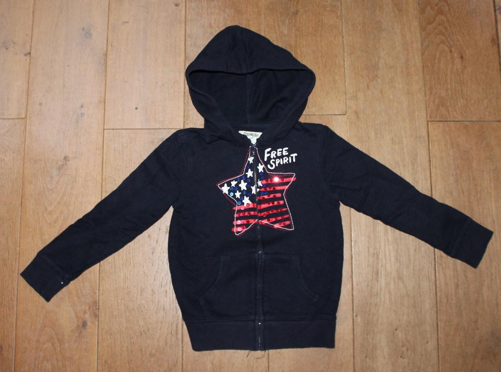 Sweatvest van OshKosh maat 5, Gebruikt, Meisje, Trui of Vest, Ophalen of Verzenden