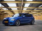 BMW 1-Serie (f20) 116I 2015 Blauw / M sport / Alcantara, Emergency brake assist, Origineel Nederlands, Te koop, Alcantara