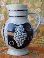 Mooie originele oude 1 Liter wijnkan uit Duitsland 20,3 cm., Antiek en Kunst, Antiek | Woonaccessoires, Ophalen of Verzenden