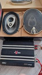 Autospeakers rockford 150 watt met versterker, Ophalen of Verzenden