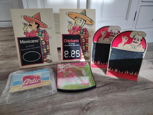 6-delige snackbar, frituur inventaris. Mexicano, bar, borden, Witgoed en Apparatuur, Frituurpannen, Zo goed als nieuw, 4 liter of meer