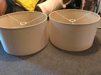 Lampekappen, cremekleurig, Huis en Inrichting, Lampen | Lampenkappen, Ophalen, Gebruikt, 25 tot 50 cm, Rond