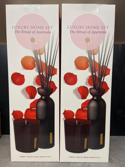 Rituals of Ayurveda home set (kaars 290g + geurstok 250ml), Sieraden, Tassen en Uiterlijk, Uiterlijk | Lichaamsverzorging, Nieuw